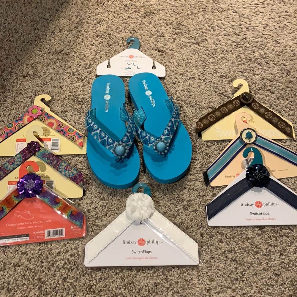 Lindsay Phillips switch flops